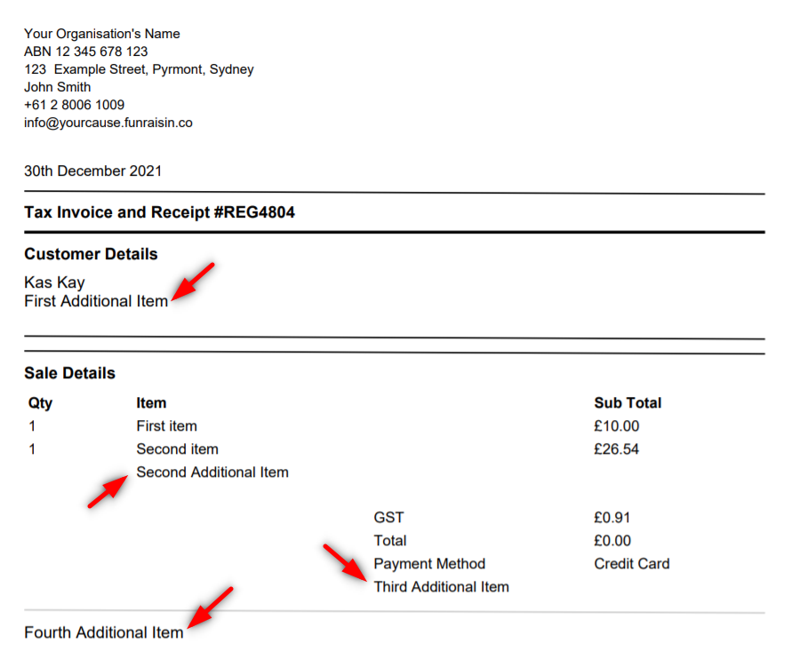 Personalising Tax Receipts Personalising Tax Receipts